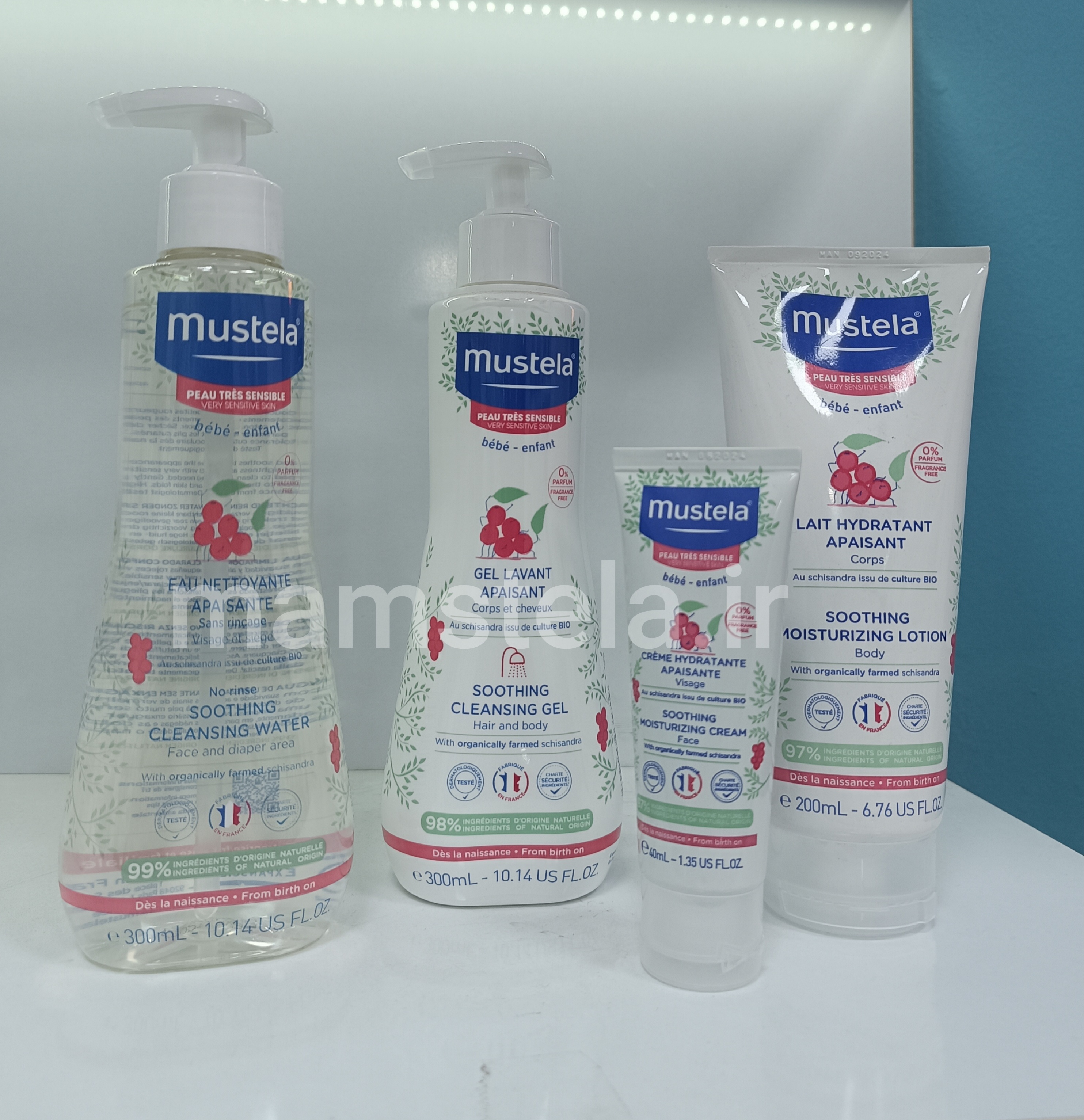 خرید محصولات سوتینگ موستلا فرانسه mustela 