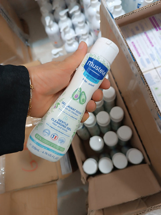 خرید شامپو سر و بدن ۲۰۰میل موستلاGel lavant duox mustela