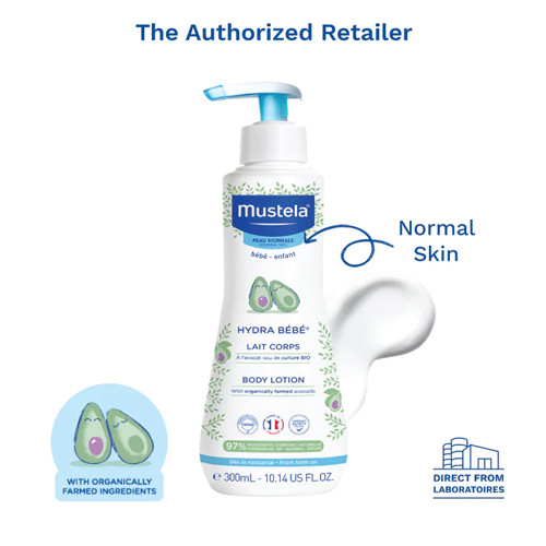 خرید لوسیون بدن کودک موستلا body lotion mustela