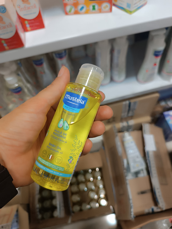 فروش اینترنتی روغن بدن کودک موستلا body oil mustela