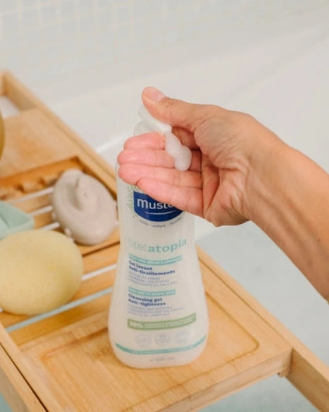 خرید اینترنتی شامپو استلاتوپیا موستلا پوست اگزمایی mustela France