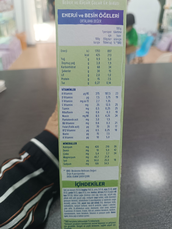 قیمت سرلاک هرو بیبی هفت غله و پنیر