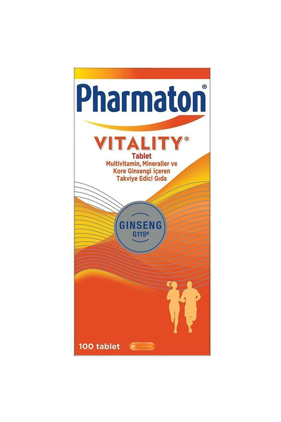 خرید و قیمت قرص فارماتون ویتالیتی اصل اروپایی pharmaton vitality tablet ۱۰۰عددی