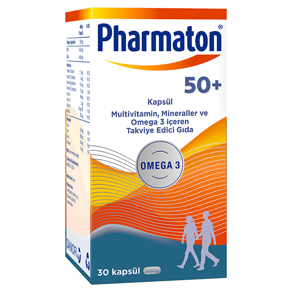فروش و قیمت قرص فارماتون بالای ۵۰سال pharmaton اصل اروپایی 