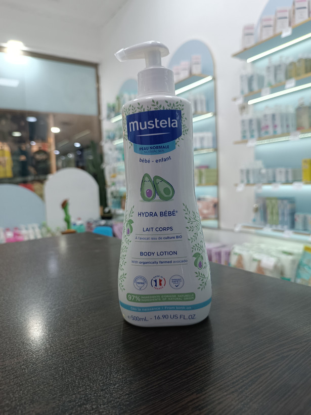 لوسیون بدن هیدرا ب ب موستلا mustela اصل ۵۰۰میل
