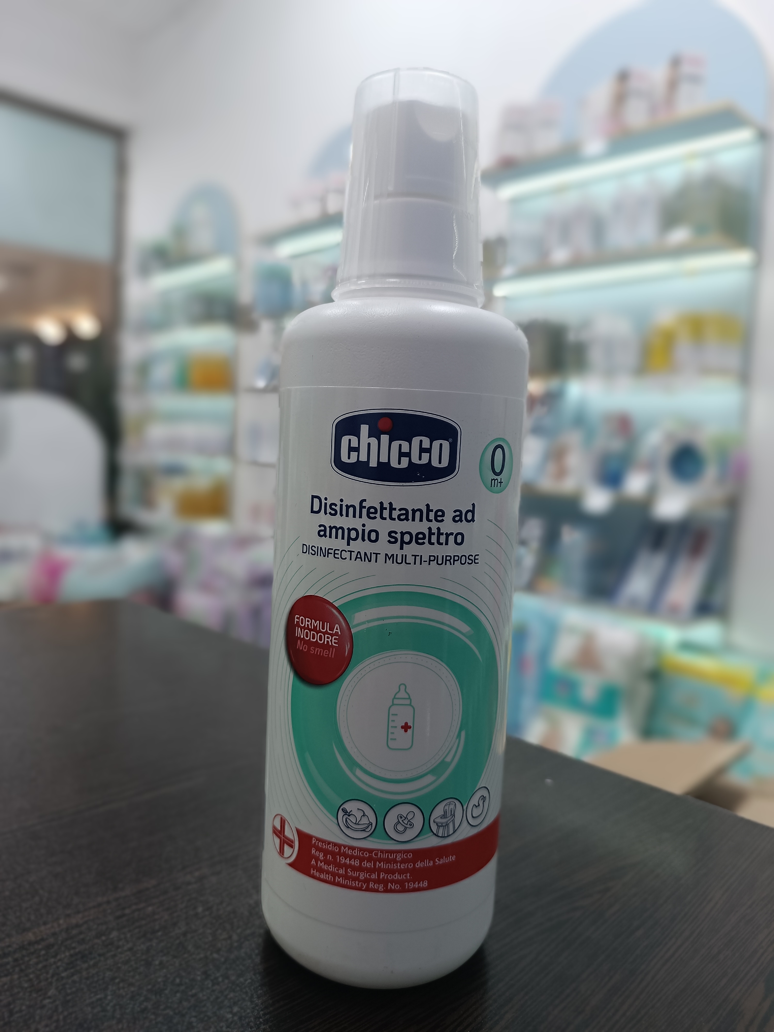 مایع استریل و ضد عفونی کننده لوازم نوزاد و کودک چیکو ایتالیا chicco اصل 1000میل