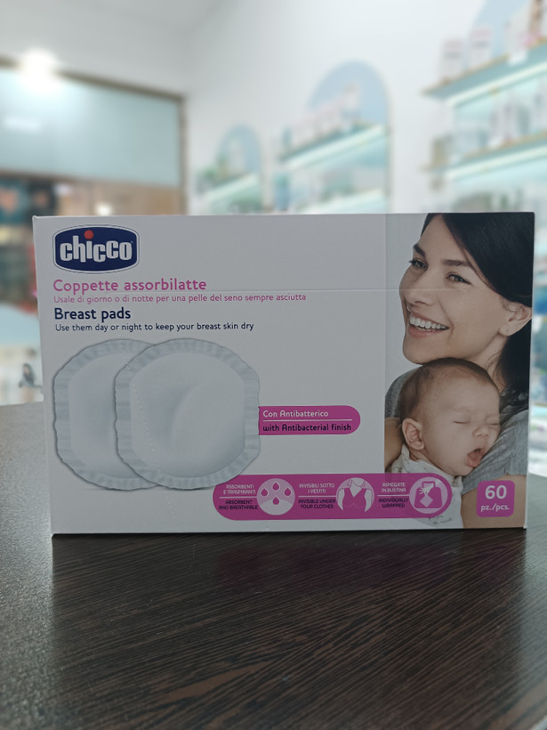 خرید پد سینه چیکو ایتالیا chicco ۶۰ عددی