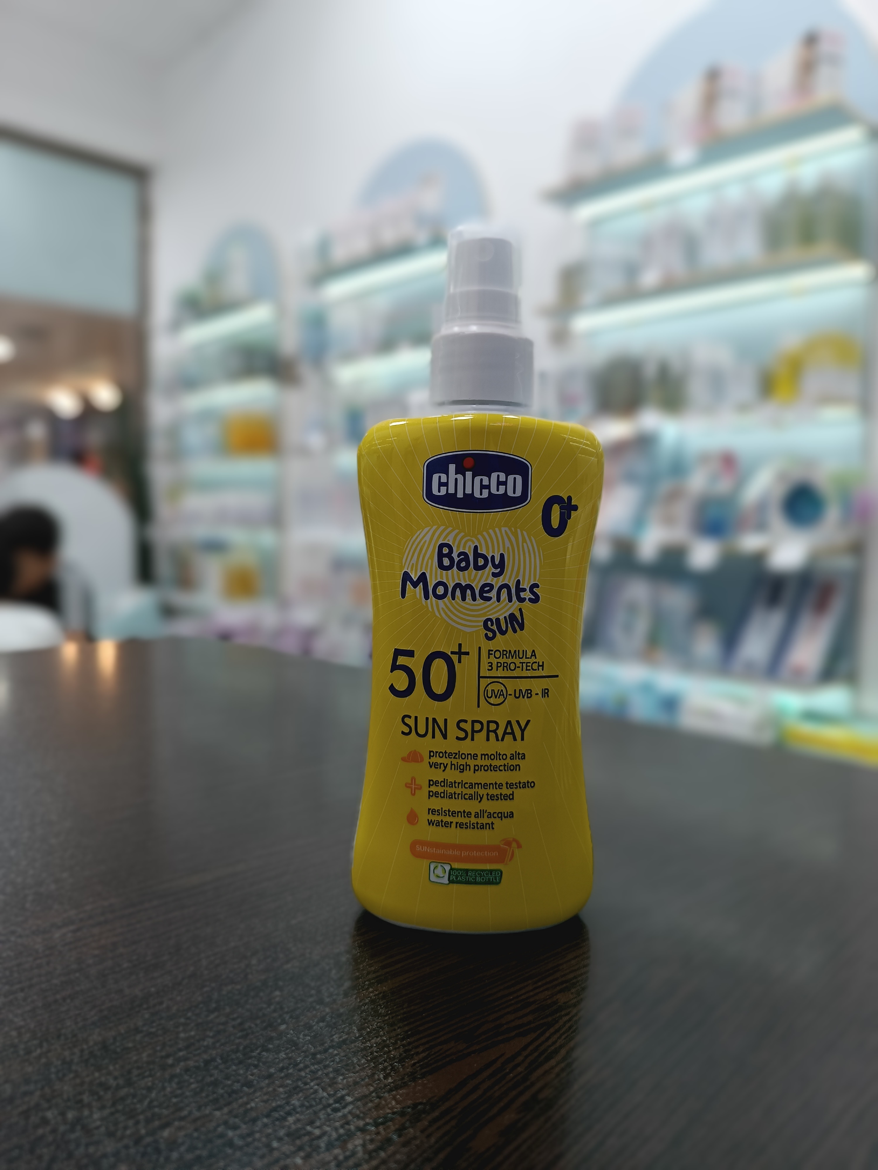 اسپری ضد آفتاب کودک چیکو ) chicco SPF 50 اصل 150میل