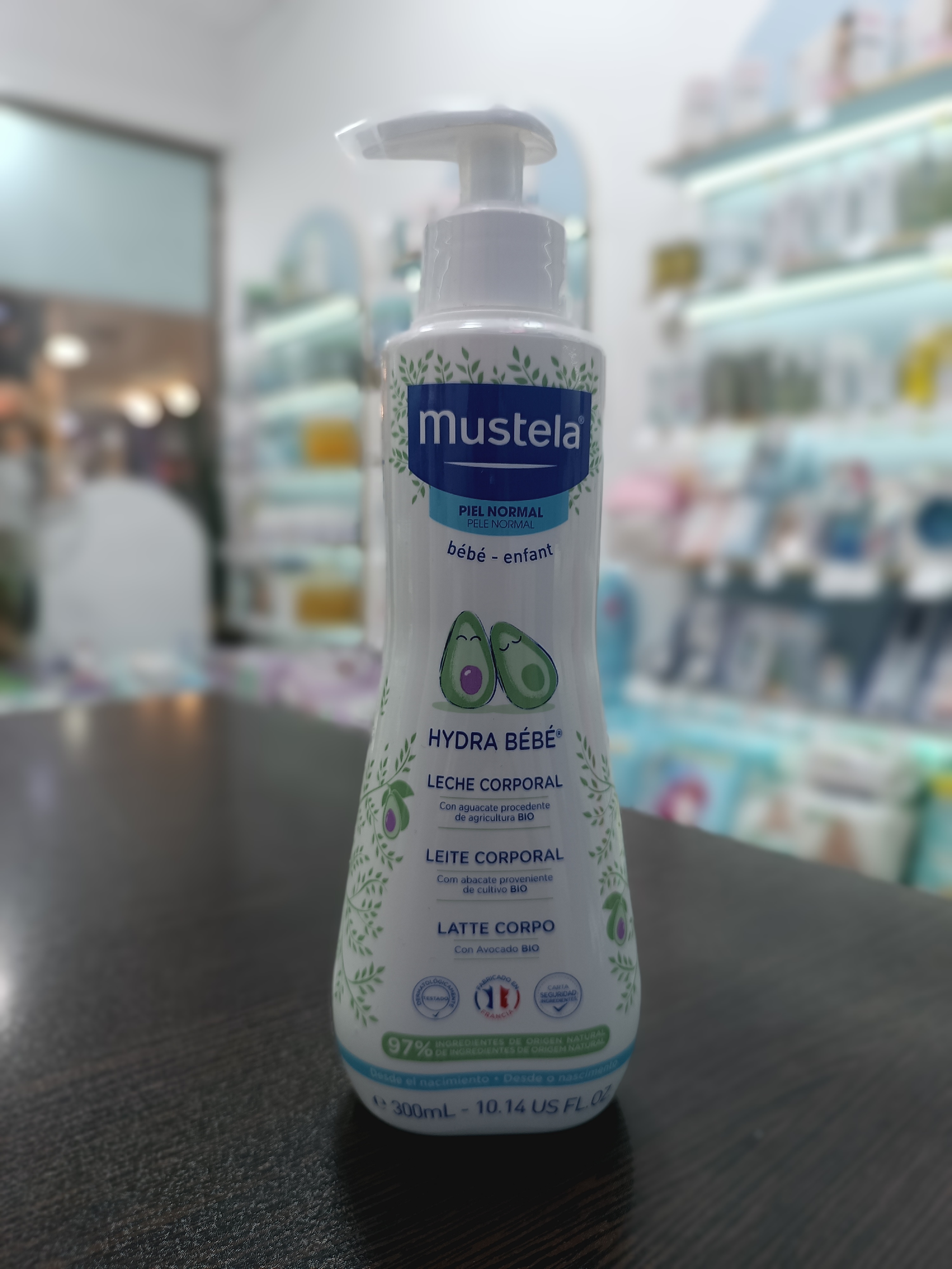 خرید لوسیون بدن هیدرا ب ب موستلا فرانسه mustela ۳۰۰میل
