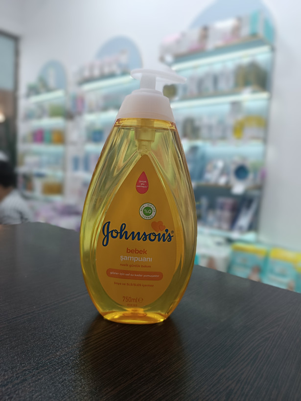 خرید شامپو سر کودک 750میل جانسون